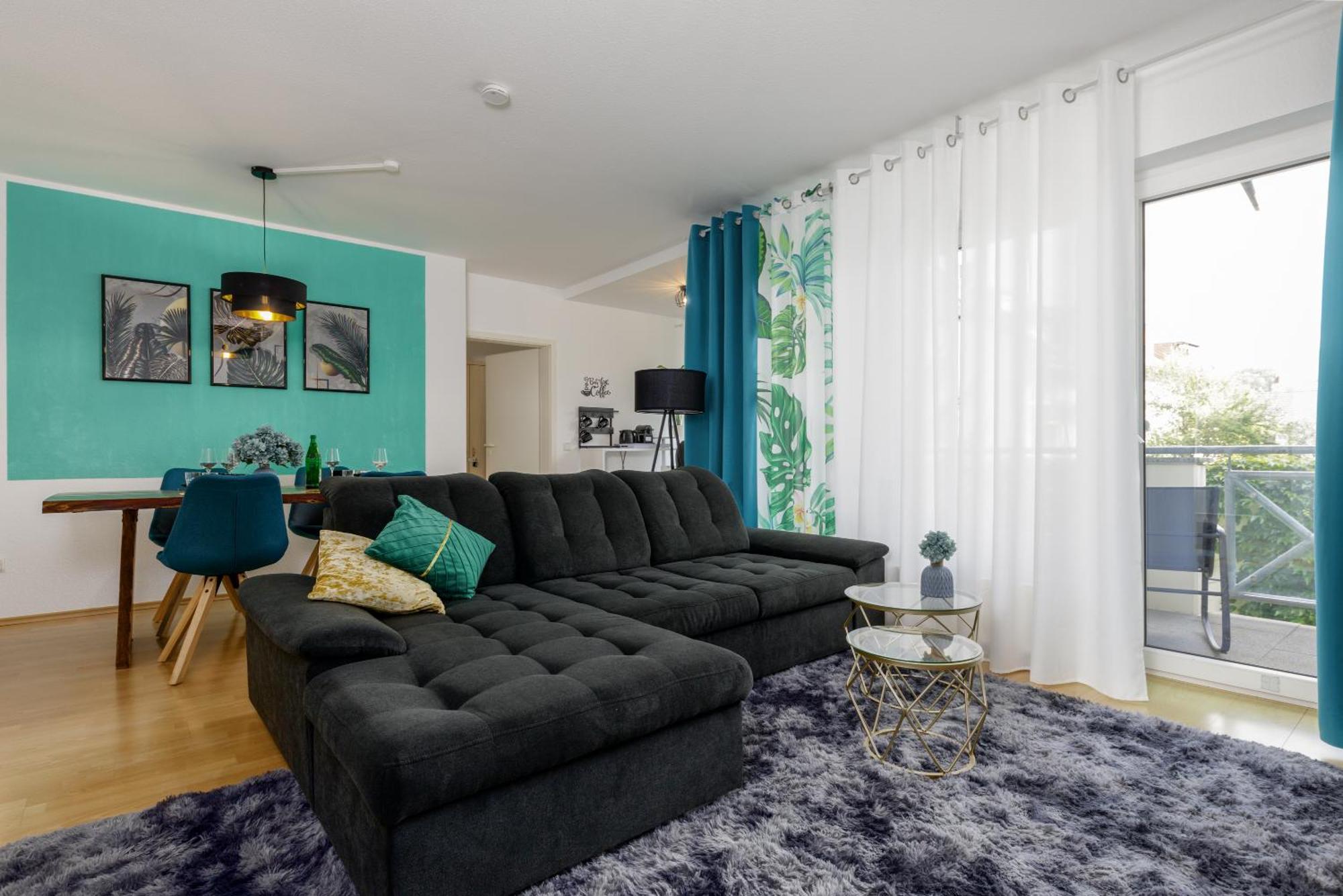Apartment 2 Wohnung, Kueche, Bad, Balkon, Netflix Alzey